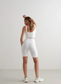 Ribbed Seamless Biker Shorts*AIM’N Hot