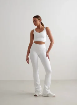 Ribbed Seamless Flare Tights*AIM’N Best