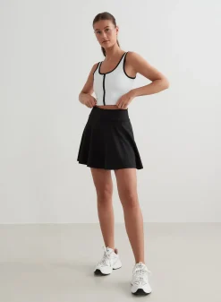 White Sense Zipped Bralette*AIM’N Outlet