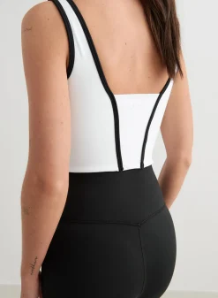 White Sense Zipped Bralette*AIM’N Outlet